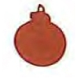 Mylar Confetti Shapes Ornament (5")